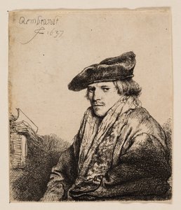 Junger Mann mit Samtkappe (Petrus Sylvius?)
