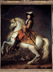 Reiterporträt von Ludwig XIV.