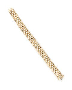 Einer von drei "Waben"-Armbändern, 1950er Jahre
