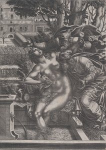 Susanna und die Ältesten von Rene Boyvin