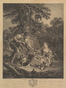 Der geheimnisvolle Korb, 18. Jahrhundert von Rene Gaillard