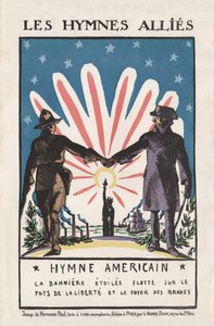 Die Hymnen der Alliierten, 1917 von Rene George Hermann Paul