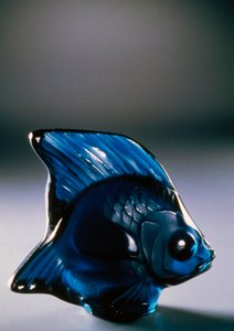 Fisch aus Glas von Rene Jules Lalique