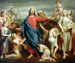 Lasset die Kinder zu mir kommen und wehret ihnen nicht, 1746 von Rev. James Wills