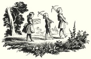 Hans Christian Andersen: Kleine Idas Blumen von Rex (after) Whistler
