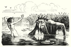 Hans Christian Andersen: Die Tochter des Moorkönigs von Rex (after) Whistler