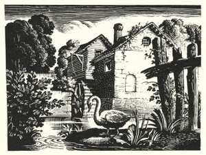 Hans Christian Andersen: Das hässliche Entlein (Lithografie) von Rex (after) Whistler