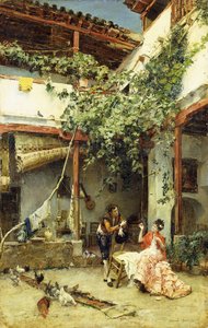 Im Hof, 1876