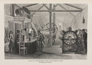 Elektrisches Licht bei der Belagerung von Paris von John Pardon