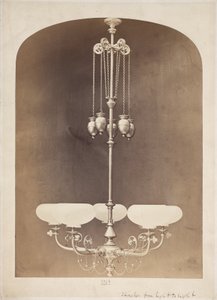 Gasleuchter, um 1880