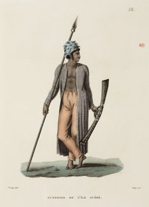 Krieger von der Insel Guebe von John Pardon