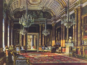Buckingham Palace, Der Blaue Salon von Richard (after) Jack