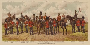 Die irischen Regimenter der britischen Armee