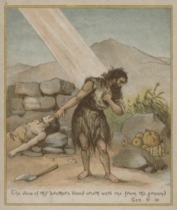 Kain, nachdem er Abel erschlagen hat von Richard Andre