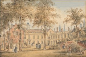 Trinity Hall vom Garten aus, Cambridge