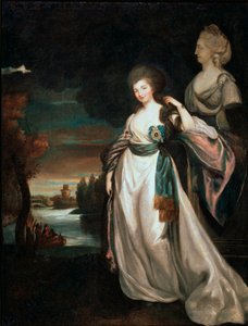 Porträt der Hofdame Gräfin Alexandra Branitskaya, 1778-1781