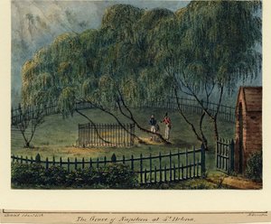 Napoleons Grabstätte auf St. Helena von Richard Brunton Lieutenant Colonel