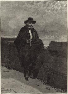 Eine Mondnacht in Chelsea (Gravur) von Richard Caton II (after) Woodville