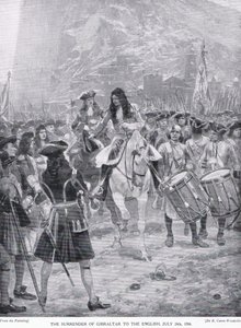 Die Kapitulation von Gibraltar, ca. 1910