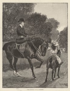 Ihr Beschützer von Richard Caton Woodville junior