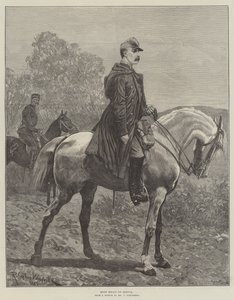 König Milan von Serbien von Richard Caton Woodville junior