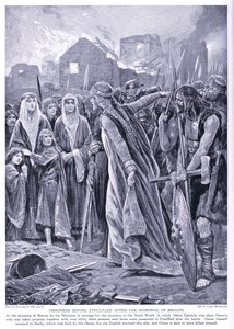 Gefangene vor Königin Ethelred, 1920er Jahre
