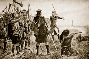 Die Schlacht von Quebec, 1759, Illustration aus 