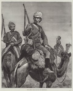 Das Kamelkorps für die Nil-Expedition von Richard Caton Woodville junior