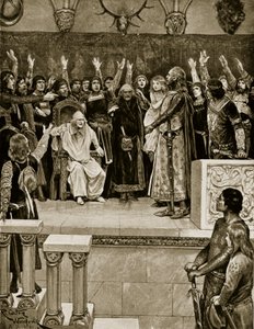Die Wahl der Mädchenherzogin, Illustration aus 
