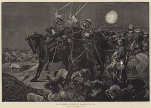 Die Haushaltskavallerie bei Kassassin, 28. August