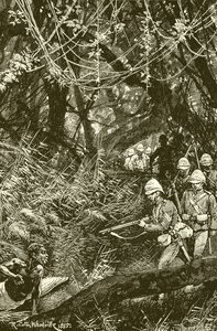 Der Marsch nach Coomassie von Richard Caton Woodville junior