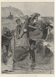 Die Segelsaison, Landung an der Küste der Normandie