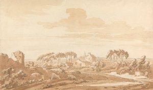 Italienische Landschaft von Richard Cooper the Elder