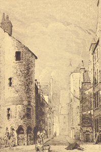 Fischstraße von Richard Davidson Winter