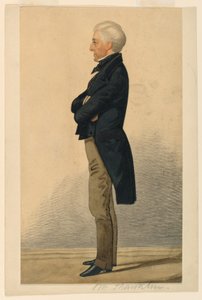 Porträt von Mr. Franklin von Richard Dighton