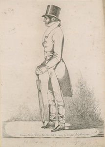 Richard Thornton; Eine Ansicht auf die Royal Exchange von Richard Dighton