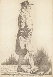 Thomas Richardson; Ein Freund in der Lombard Street von Richard Dighton