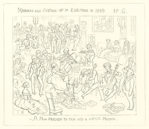 1849, Ein paar Freunde zum Tee und ein wenig Musik