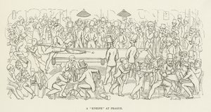 Eine Kneipe in Prag von Richard Doyle