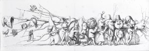 Französische Besucher der Großen Ausstellung, 1851