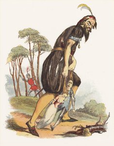Illustration für Jack der Riesentöter von Richard Doyle