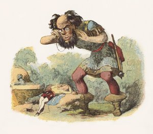 Illustration für Jack der Riesentöter von Richard Doyle