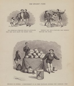 Seite aus Die amerikanische Tour von Messrs Brown, Jones und Robinson (Gravur)
