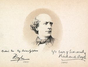 Porträt von Richard Doyle von Richard Doyle