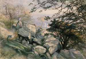 Der Drache von Wantley von Richard Doyle