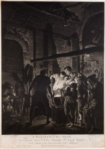 Eine Schmiede