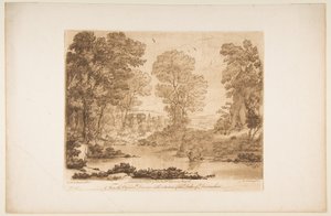 Landschaft mit Amor und Psyche