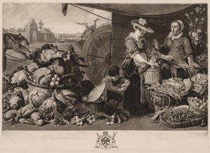 Die vier Märkte: Der Gemüsemarkt, 1779