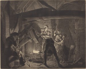 Eine Eisenhütte