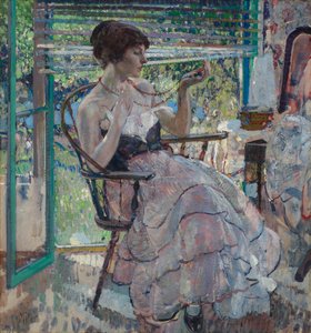 Die Halskette, ca. 1924 von Richard Emile Miller
